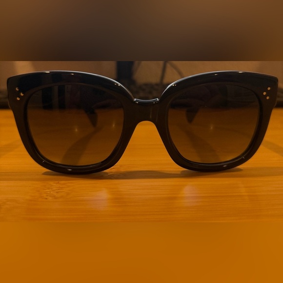 CELINE used Audrey Sunglasses CL 41805/S in Black - Picture 1 of 13